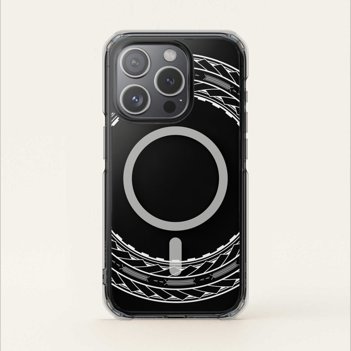 PasifikaOne MagSafe iPhone ClearCase - Samoan Arrows - AU/NZ/USA - The Koko Samoa