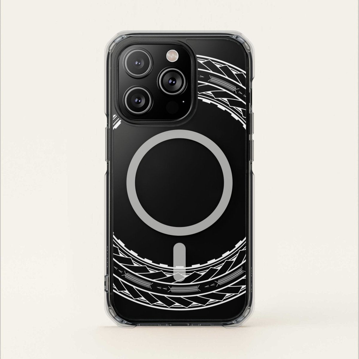 PasifikaOne MagSafe iPhone ClearCase - Samoan Arrows - AU/NZ/USA - The Koko Samoa