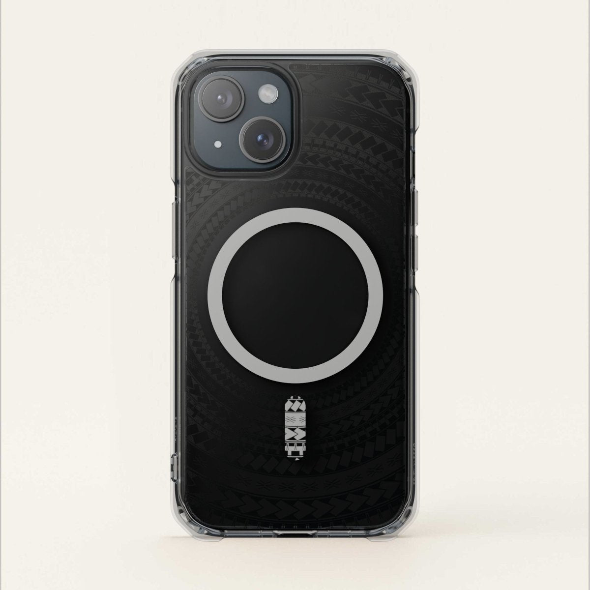PasifikaOne MagSafe iPhone ClearCase - Samoan Black - AU/NZ/USA - The Koko Samoa
