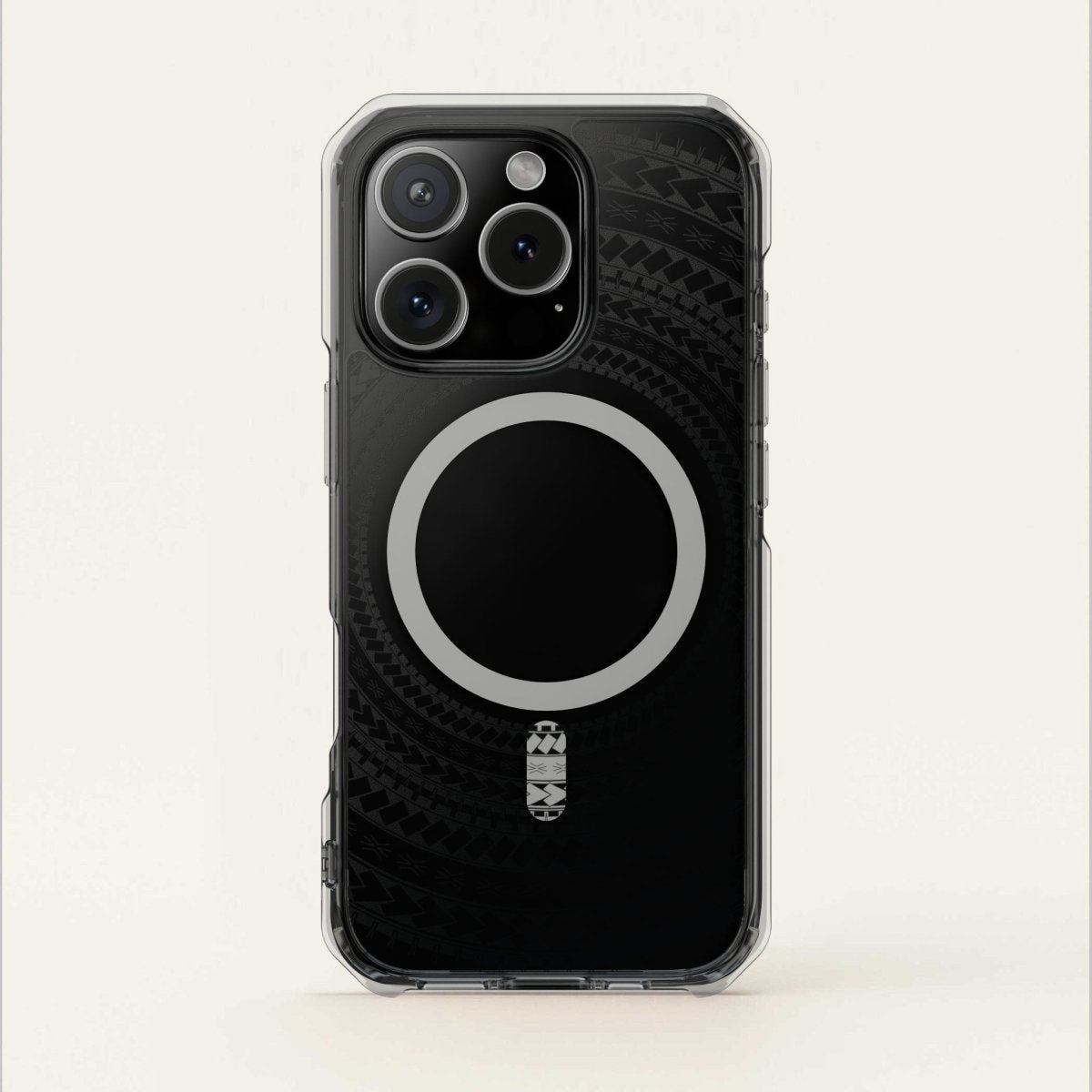 PasifikaOne MagSafe iPhone ClearCase - Samoan Black - AU/NZ/USA - The Koko Samoa
