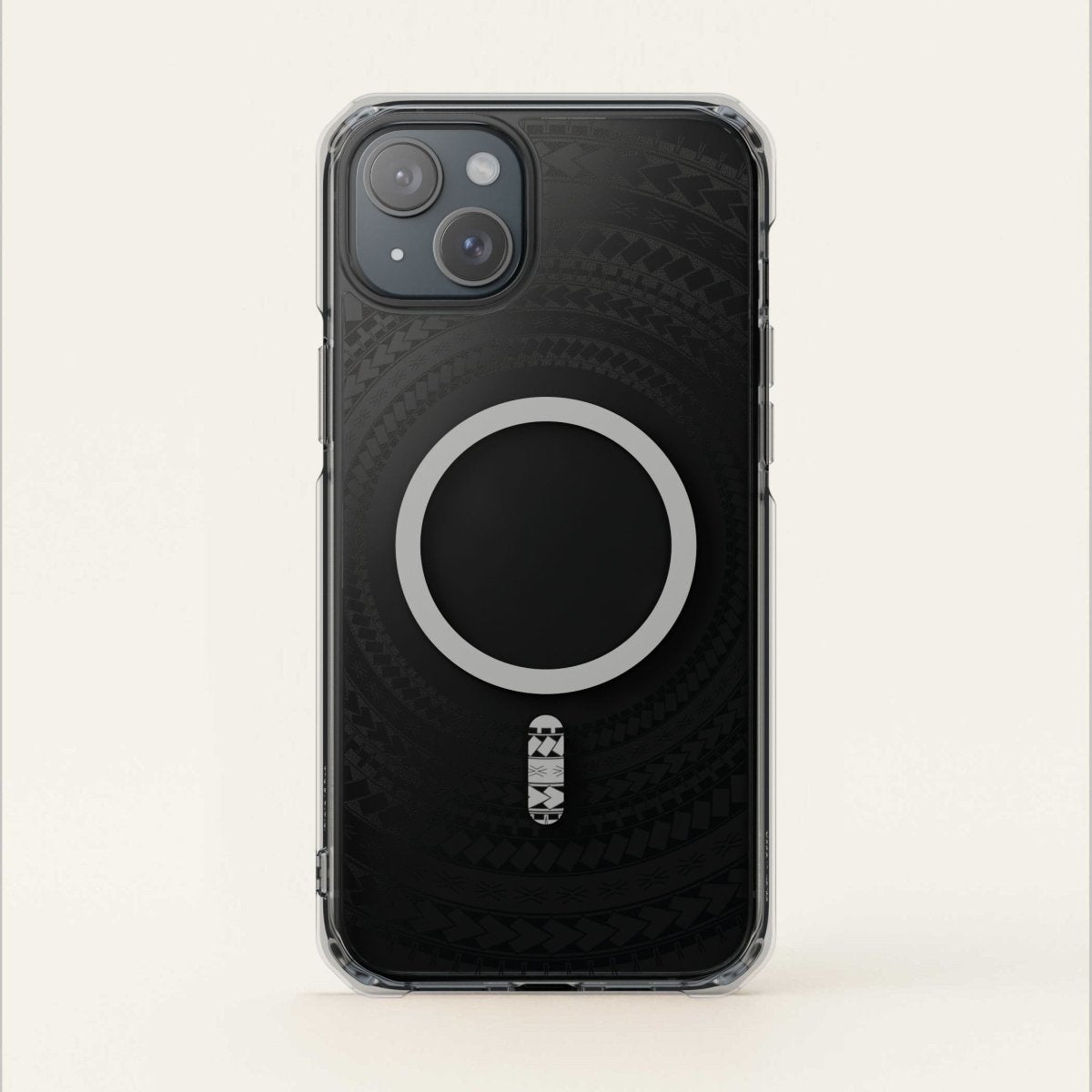 PasifikaOne MagSafe iPhone ClearCase - Samoan Black - AU/NZ/USA - The Koko Samoa