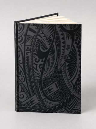 Hardcover Journal - Warrior on a light grey studio background