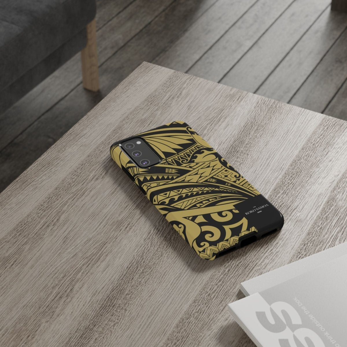 Samsung Tough Phone Case - Bloom Gold - AU/NZ/USA - The Koko Samoa