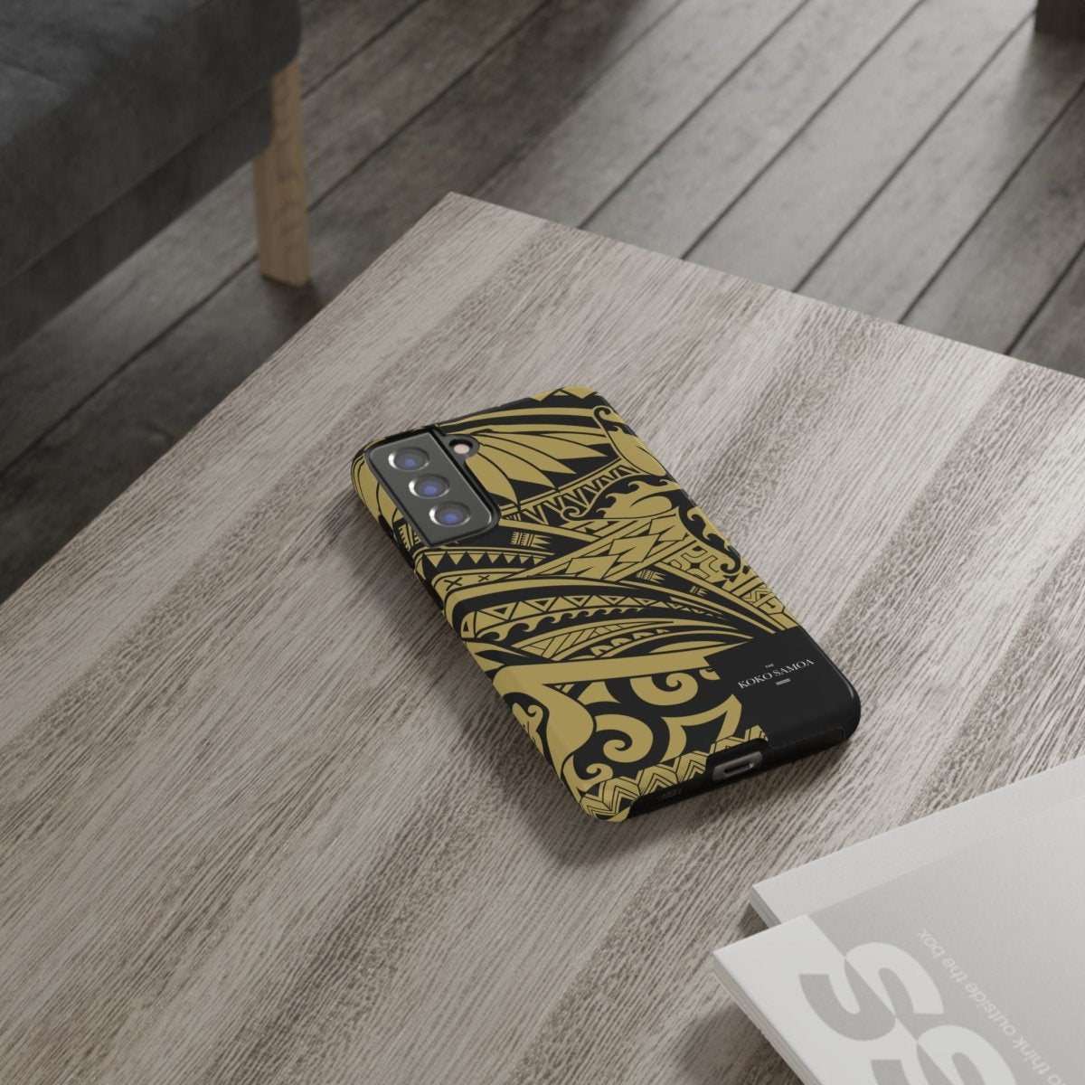 Samsung Tough Phone Case - Bloom Gold - AU/NZ/USA - The Koko Samoa