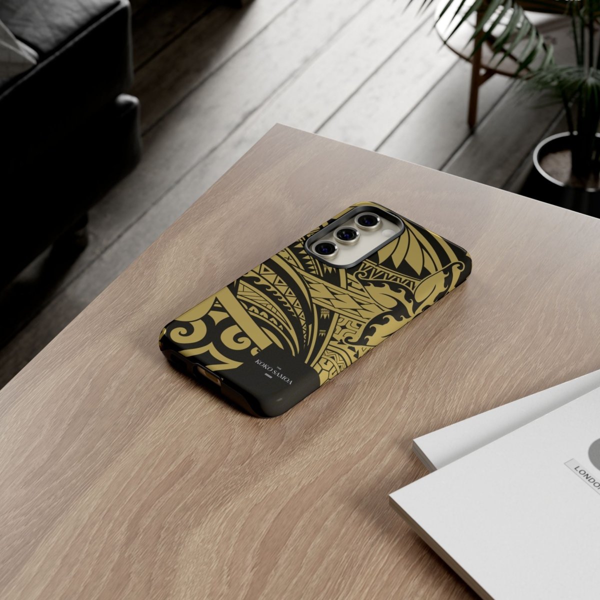 Samsung Tough Phone Case - Bloom Gold - AU/NZ/USA - The Koko Samoa