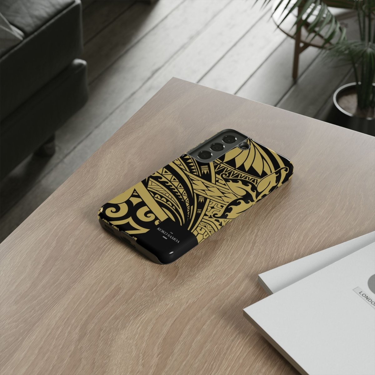 Samsung Tough Phone Case - Bloom Gold - AU/NZ/USA - The Koko Samoa