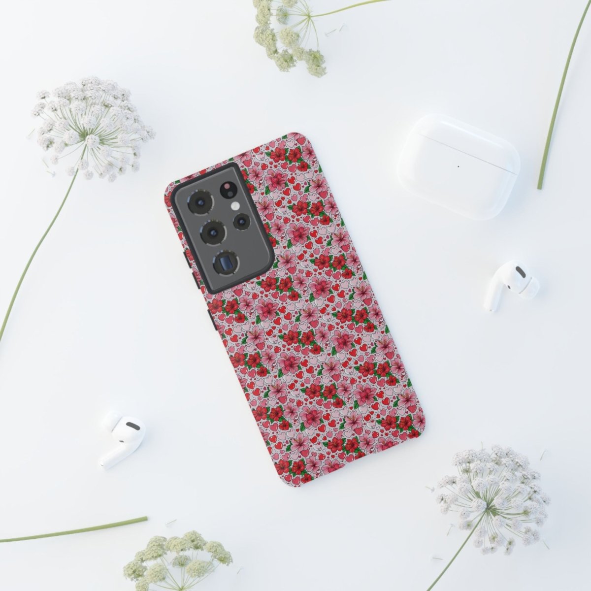 Samsung Tough Phone Case - Love & Aute - AU/NZ/USA - The Koko Samoa