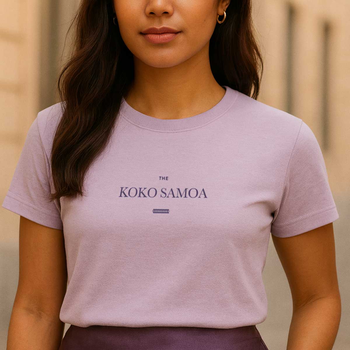 Soft Women's Maple Tee - The Brand Lavender - AU/NZ/USA - The Koko Samoa