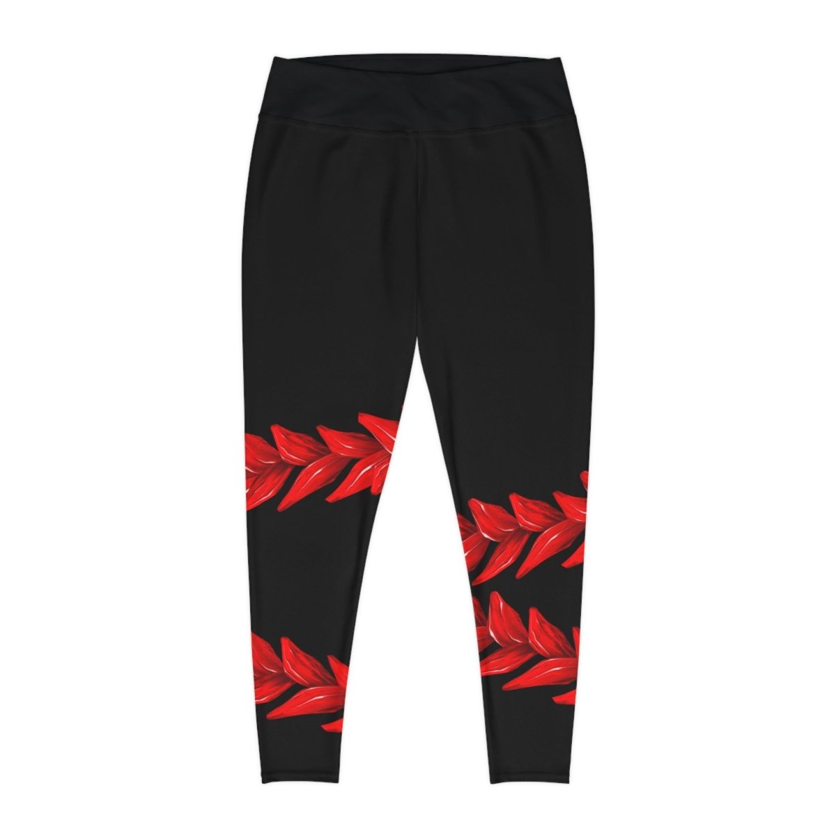 IslandPlus - 2XL to 6XL Leggings - Ula Fala - AU/NZ/USA - The Koko Samoa