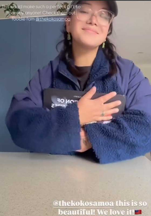 Hardcover A4 - Samoan Delights: 12 Samoan Recipes Cookbook - Vol 1 - AU/NZ/USA