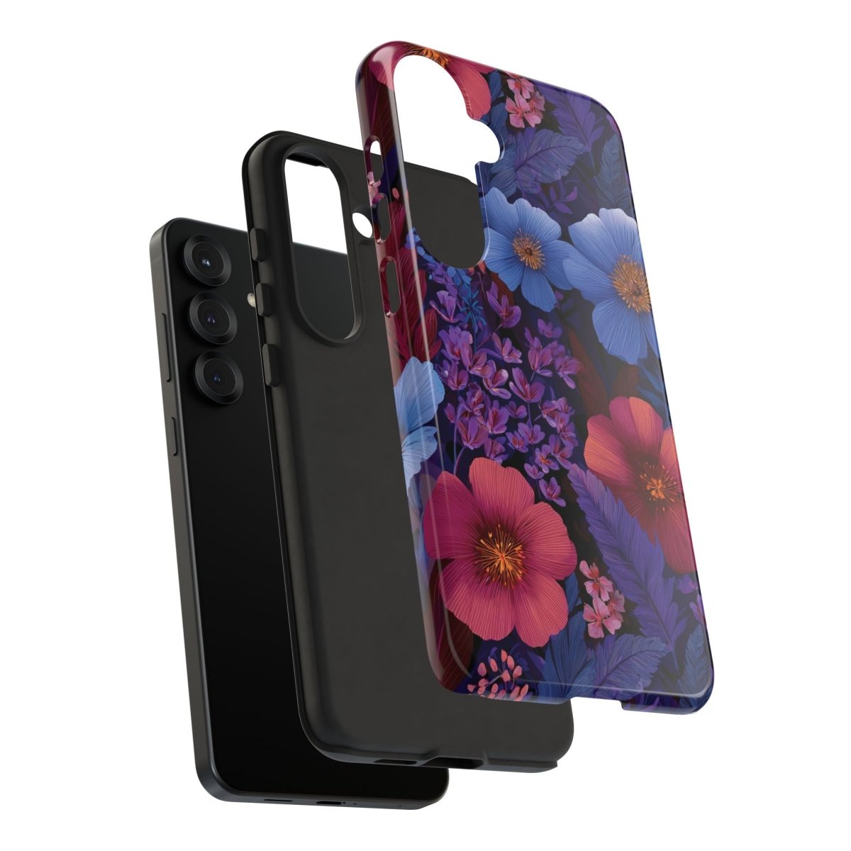 Tough Phone Case - Lavender Tropics - AU/NZ/USA - The Koko Samoa