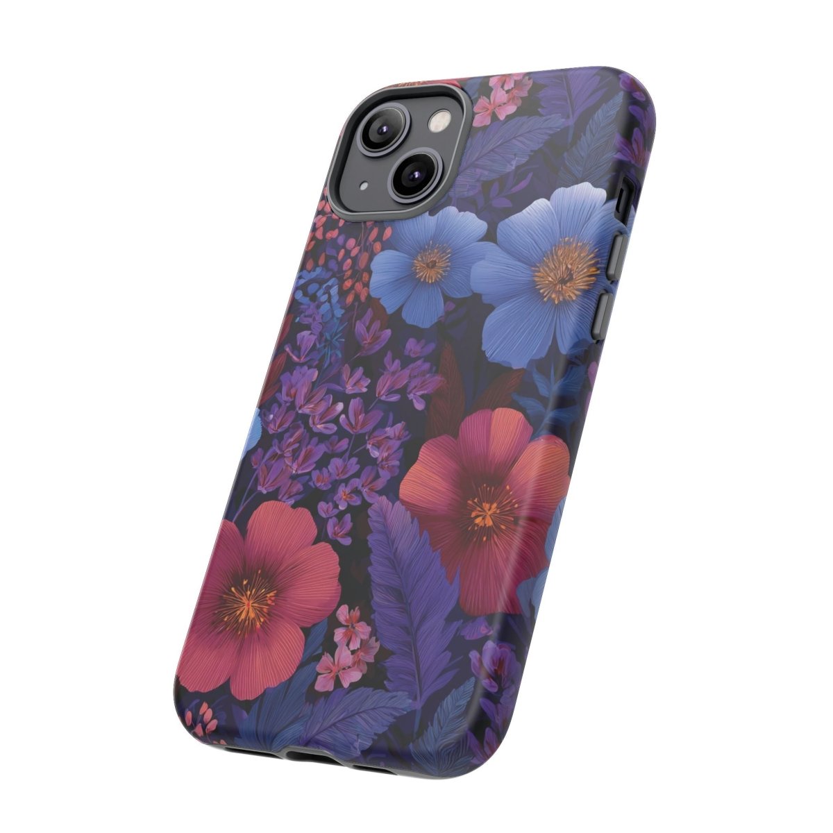 Tough Phone Case - Lavender Tropics - AU/NZ/USA - The Koko Samoa