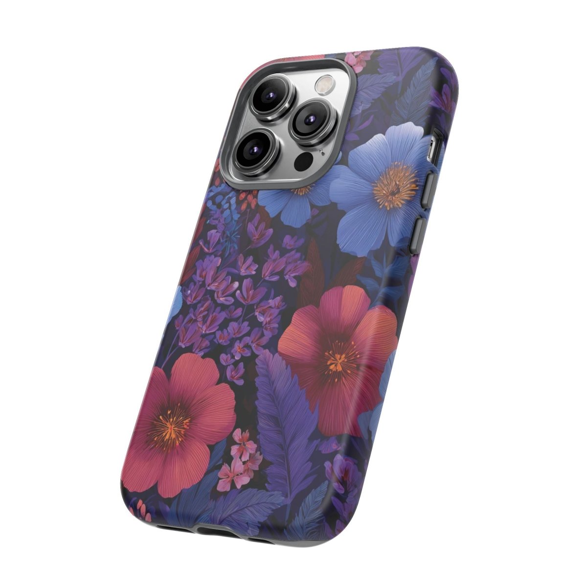 Tough Phone Case - Lavender Tropics - AU/NZ/USA - The Koko Samoa