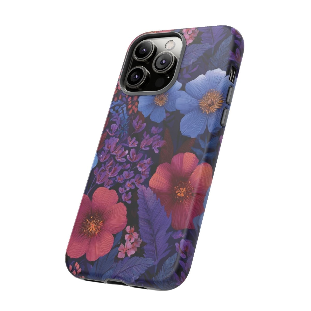 Tough Phone Case - Lavender Tropics - AU/NZ/USA - The Koko Samoa