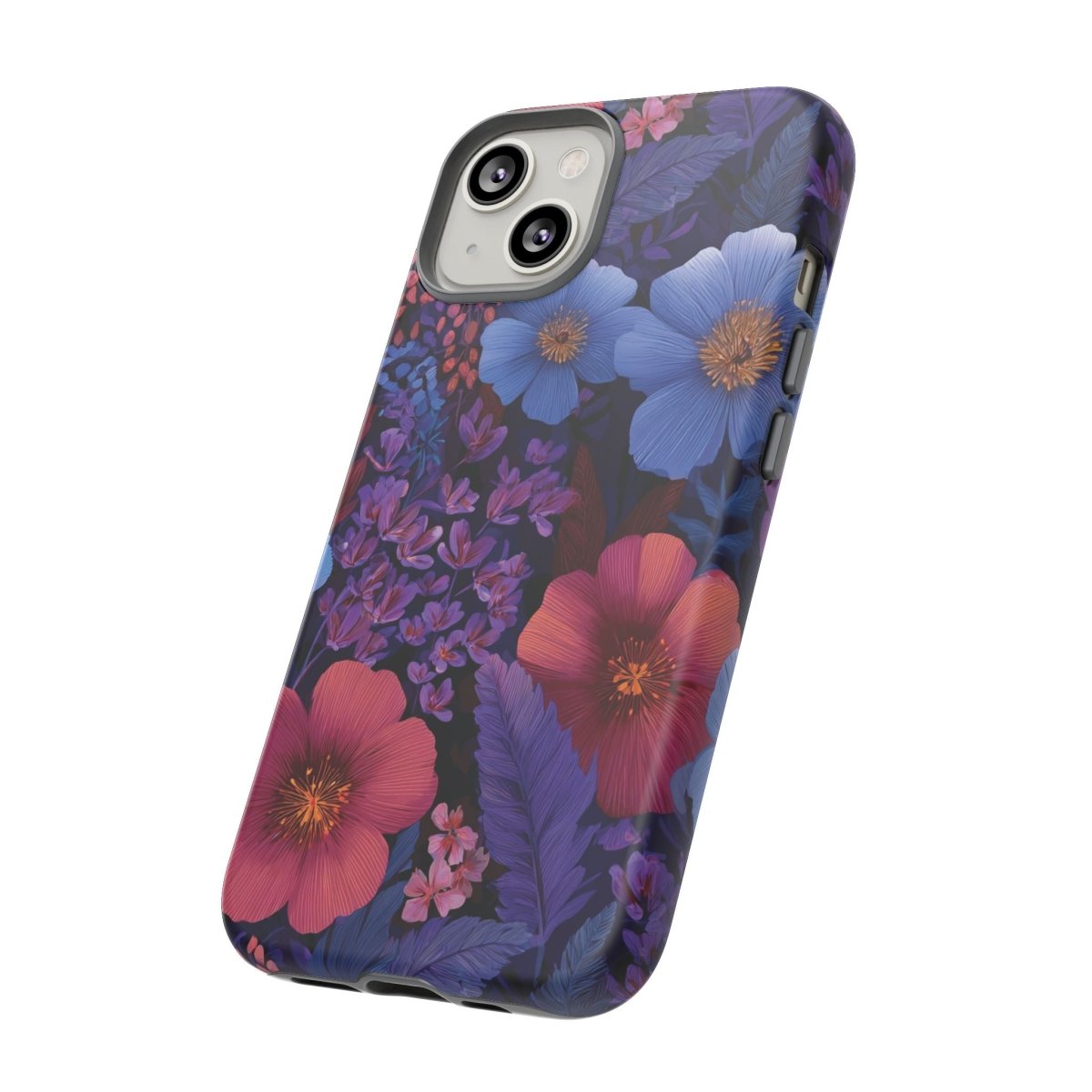 Tough Phone Case - Lavender Tropics - AU/NZ/USA - The Koko Samoa