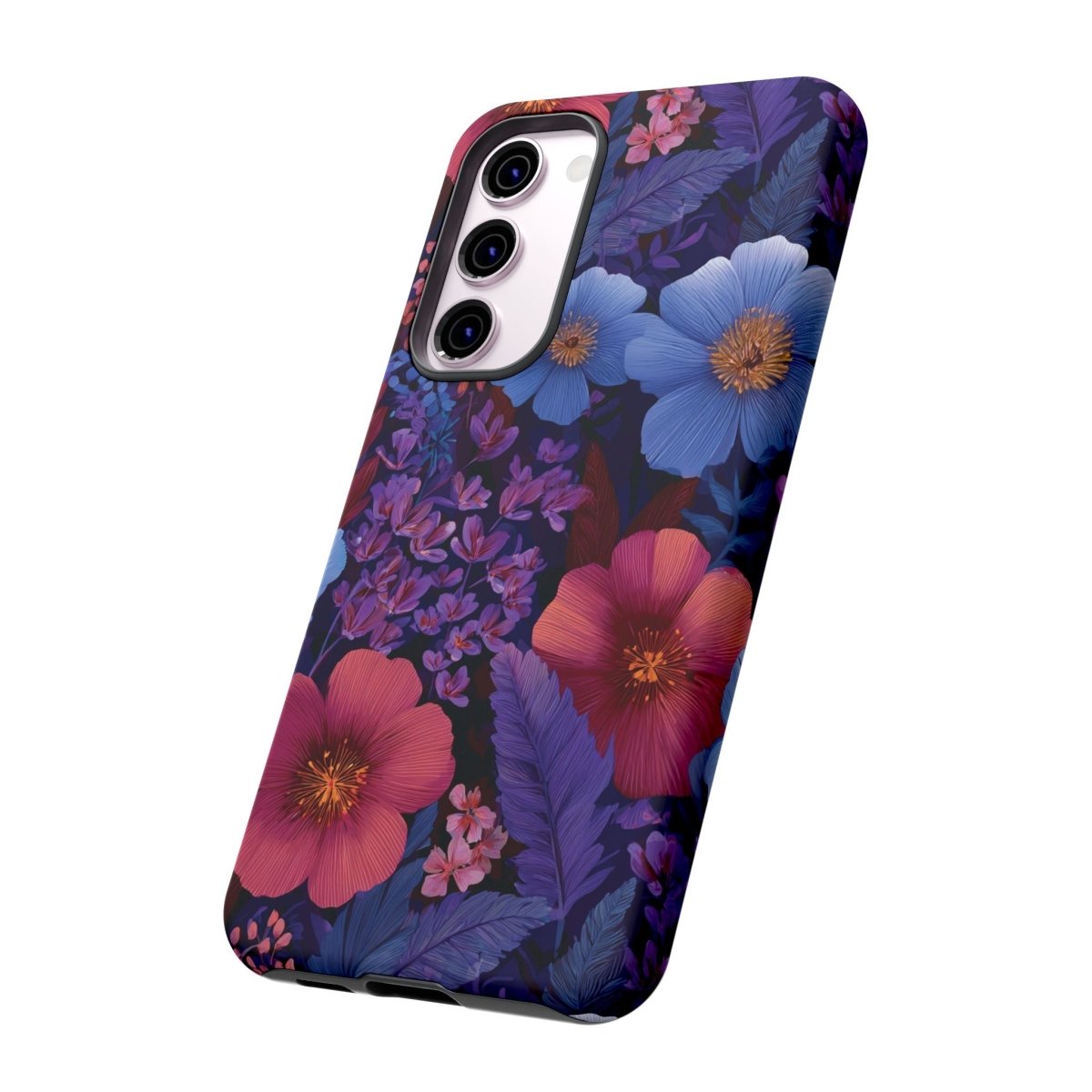 Tough Phone Case - Lavender Tropics - AU/NZ/USA - The Koko Samoa