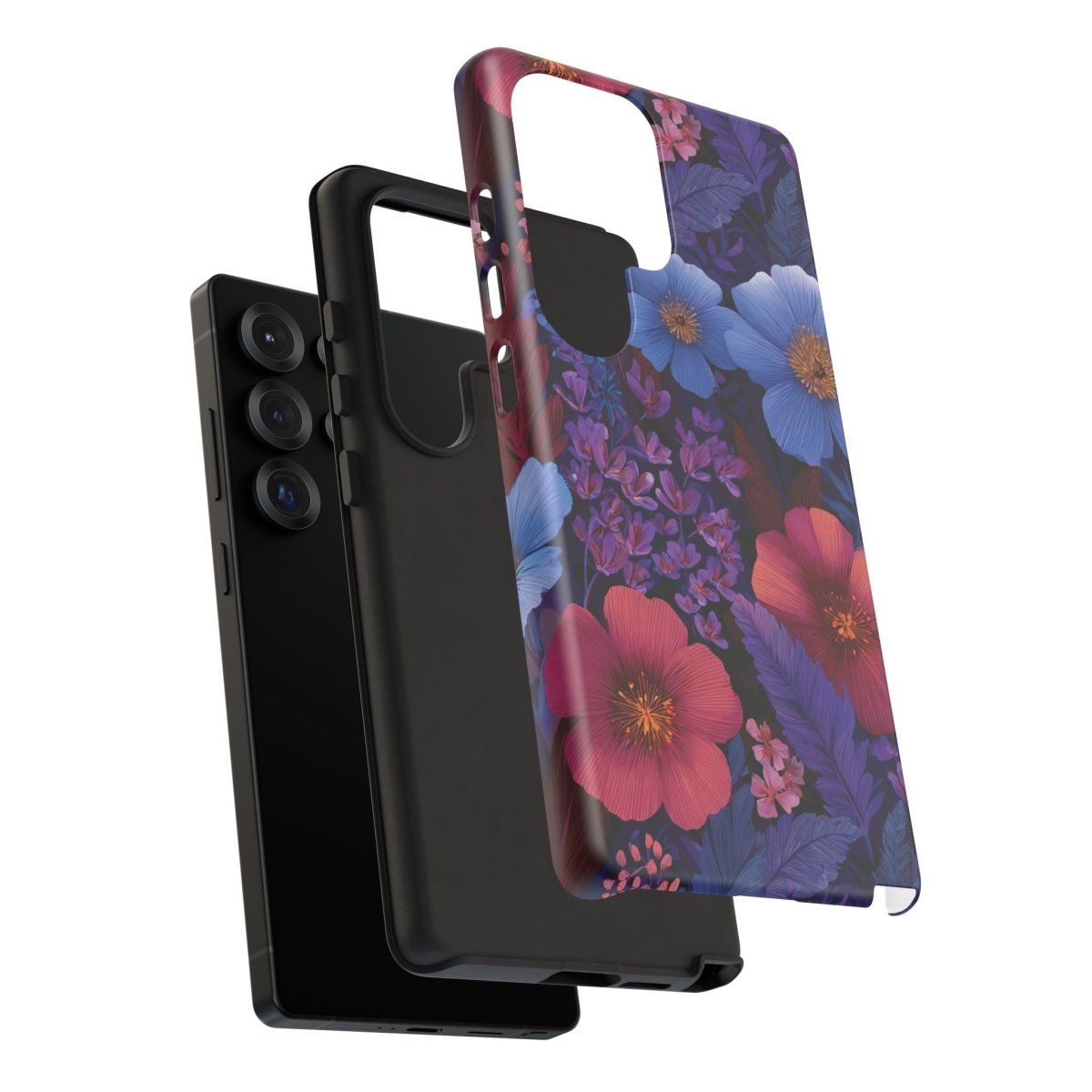 Tough Phone Case - Lavender Tropics - AU/NZ/USA - The Koko Samoa