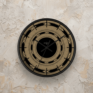 Wall Clock 10"/25cm - Pea - AU/NZ/USA - The Koko Samoa