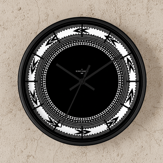 Wall Clock 10"/25cm - White Pea - AU/NZ/USA - The Koko Samoa