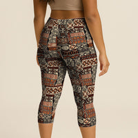Women's Capri Leggings - Elei - AU/NZ/USA - The Koko Samoa