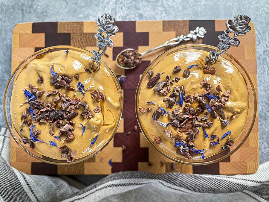 Dalgona Chia and Cacao Pudding - TKS