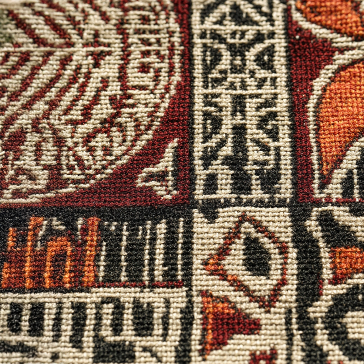 Woven Wall Tapestry - Elei, Samoan Elei print woven tapestry