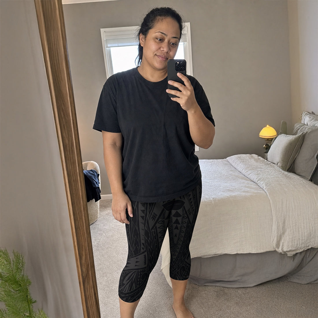 Capri Length, Casual Cut