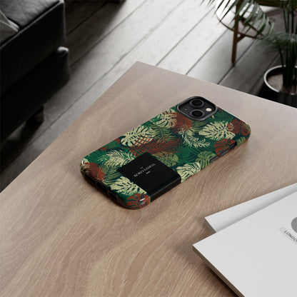 iPhone Tough Phone Case - Tafatafa Greens - AU/NZ/USA