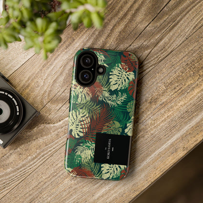 iPhone Tough Phone Case - Tafatafa Greens - AU/NZ/USA