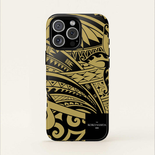 iPhone Tough Phone Case - Bloom Gold - AU/NZ/USA