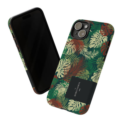 iPhone Tough Phone Case - Tafatafa Greens - AU/NZ/USA