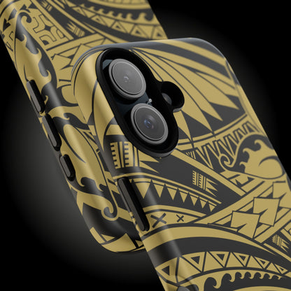 iPhone Tough Phone Case - Bloom Gold - AU/NZ/USA
