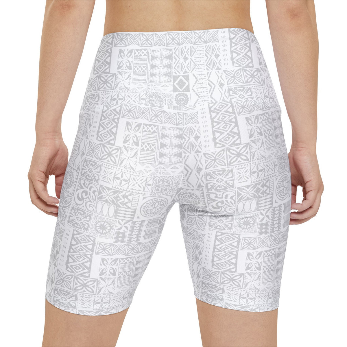 Women's Workout Shorts - White Sunday - AU/NZ/USA