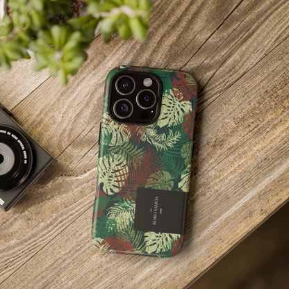iPhone Tough Phone Case - Tafatafa Greens - AU/NZ/USA