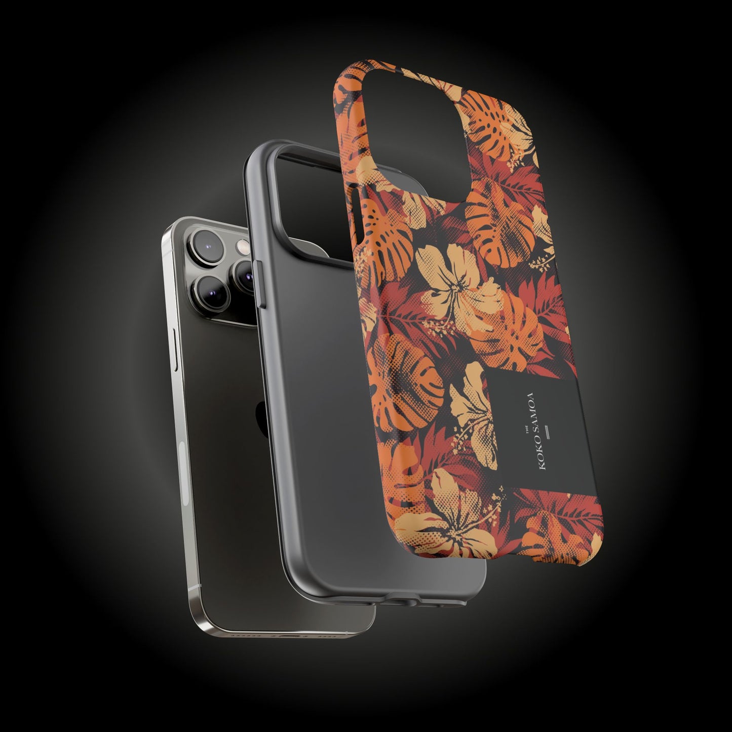 iPhone Tough Phone Case - Lalomanu Ember - AU/NZ/USA