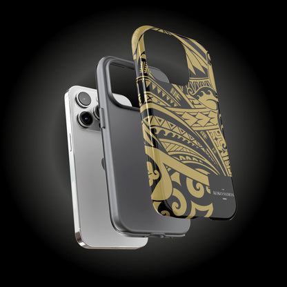 iPhone Tough Phone Case - Bloom Gold - AU/NZ/USA