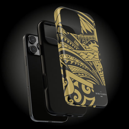 iPhone Tough Phone Case - Bloom Gold - AU/NZ/USA