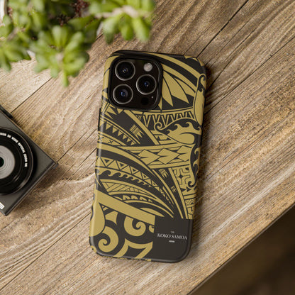 iPhone Tough Phone Case - Bloom Gold - AU/NZ/USA
