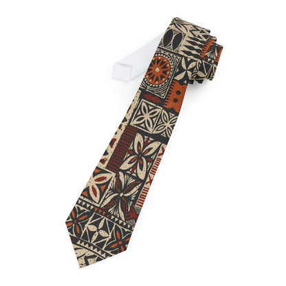 Necktie - 'Elei' Print Gift for Dad - AU/NZ/USA