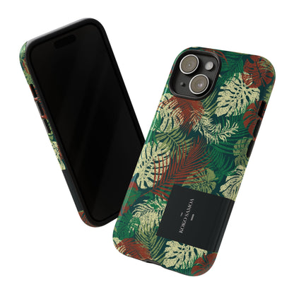 iPhone Tough Phone Case - Tafatafa Greens - AU/NZ/USA