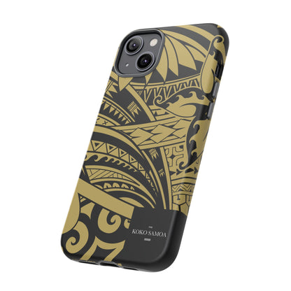 iPhone Tough Phone Case - Bloom Gold - AU/NZ/USA