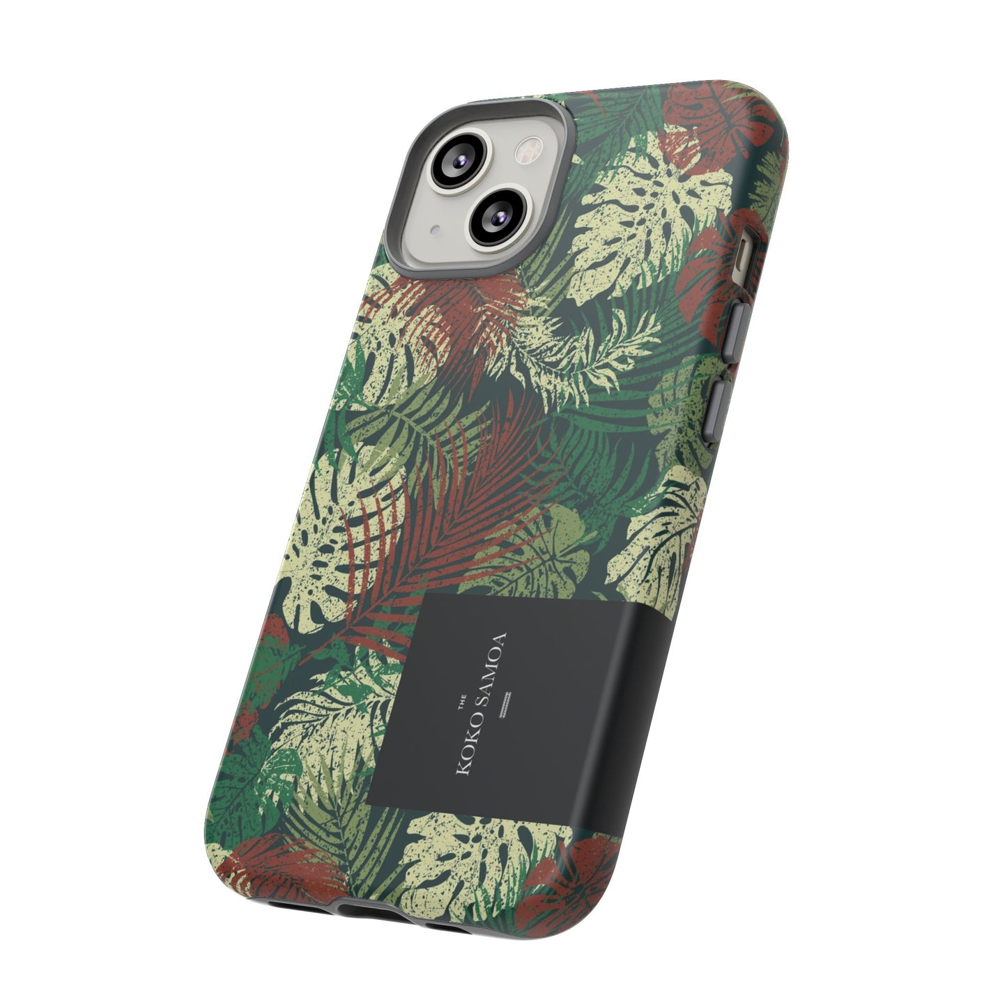 iPhone Tough Phone Case - Tafatafa Greens - AU/NZ/USA