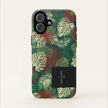 iPhone Tough Phone Case - Tafatafa Greens - AU/NZ/USA