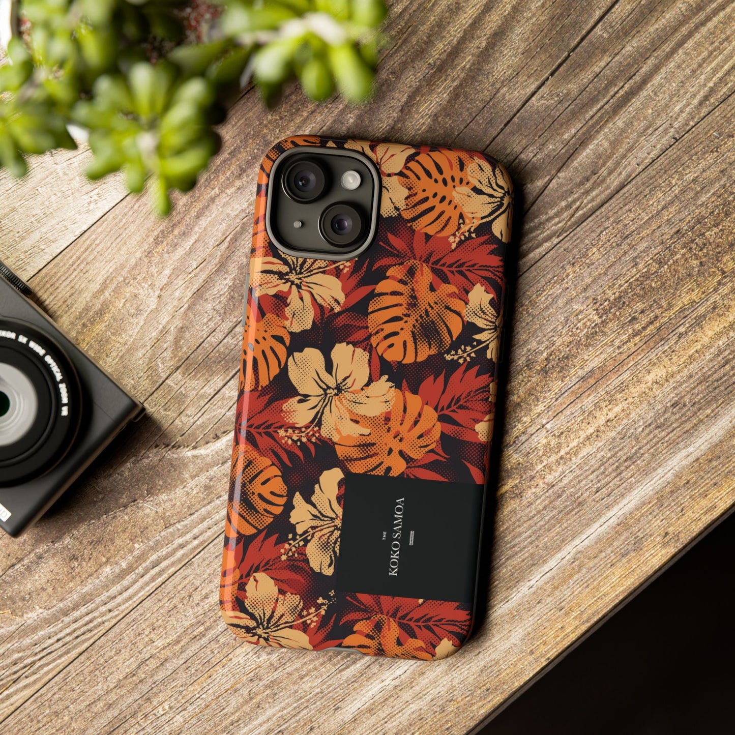 iPhone Tough Phone Case - Lalomanu Ember - AU/NZ/USA