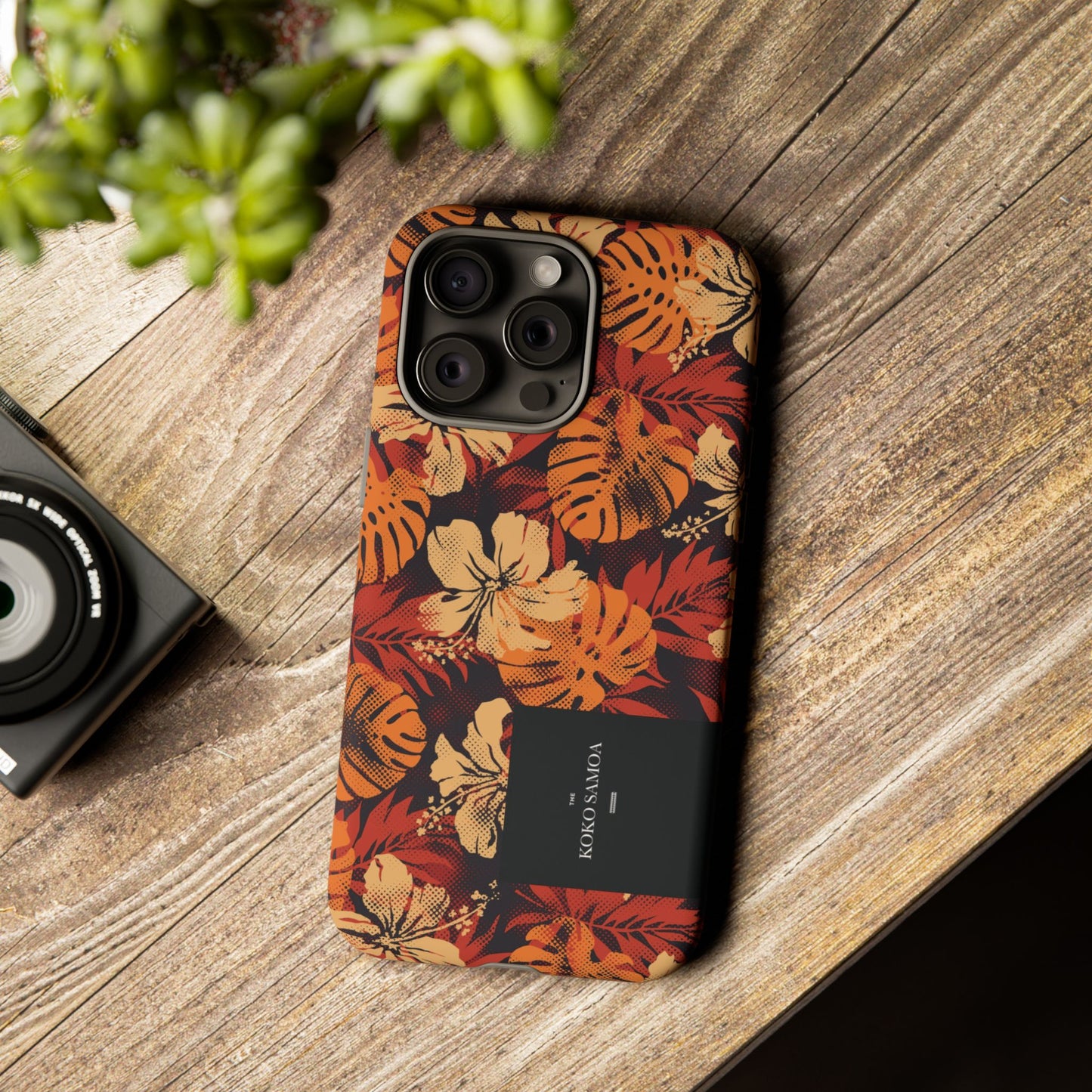 iPhone Tough Phone Case - Lalomanu Ember - AU/NZ/USA