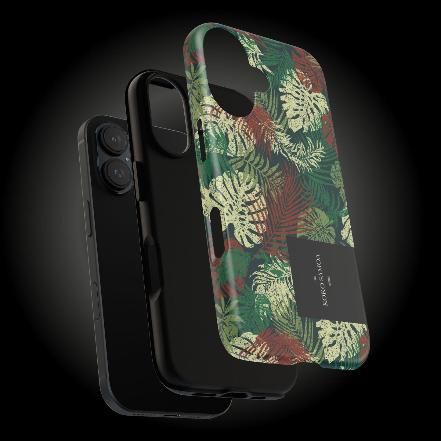 iPhone Tough Phone Case - Tafatafa Greens - AU/NZ/USA