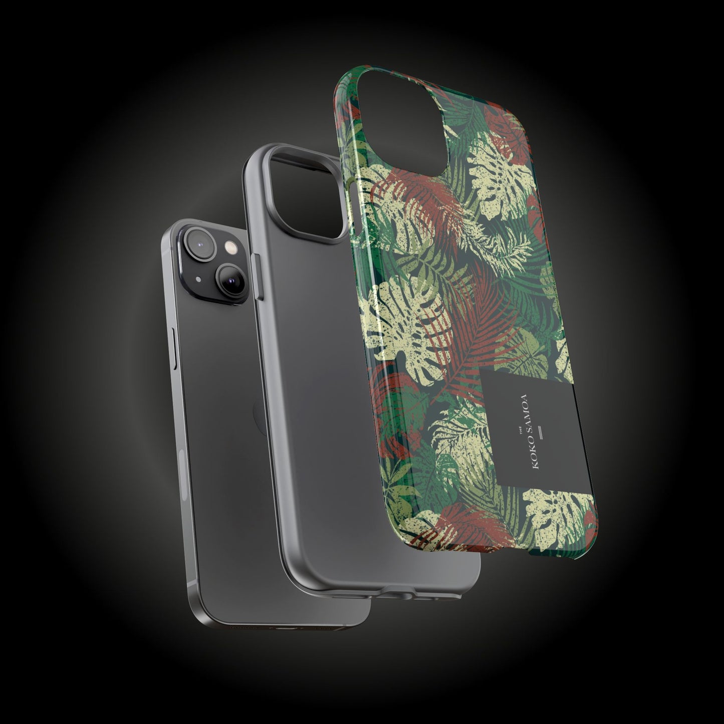 iPhone Tough Phone Case - Tafatafa Greens - AU/NZ/USA