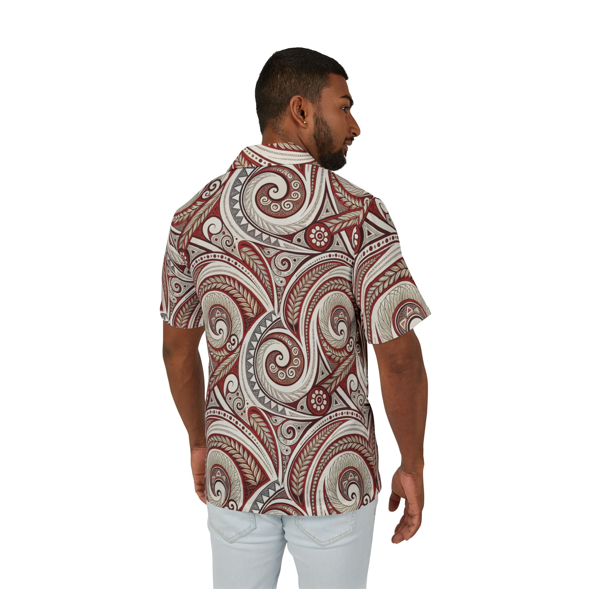 Hawaiian Camp Shirt - Firecrest - AU/NZ/USA