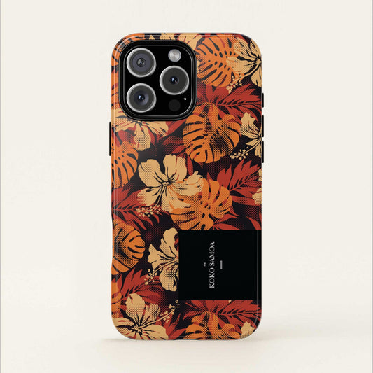 iPhone Tough Phone Case - Lalomanu Ember - AU/NZ/USA