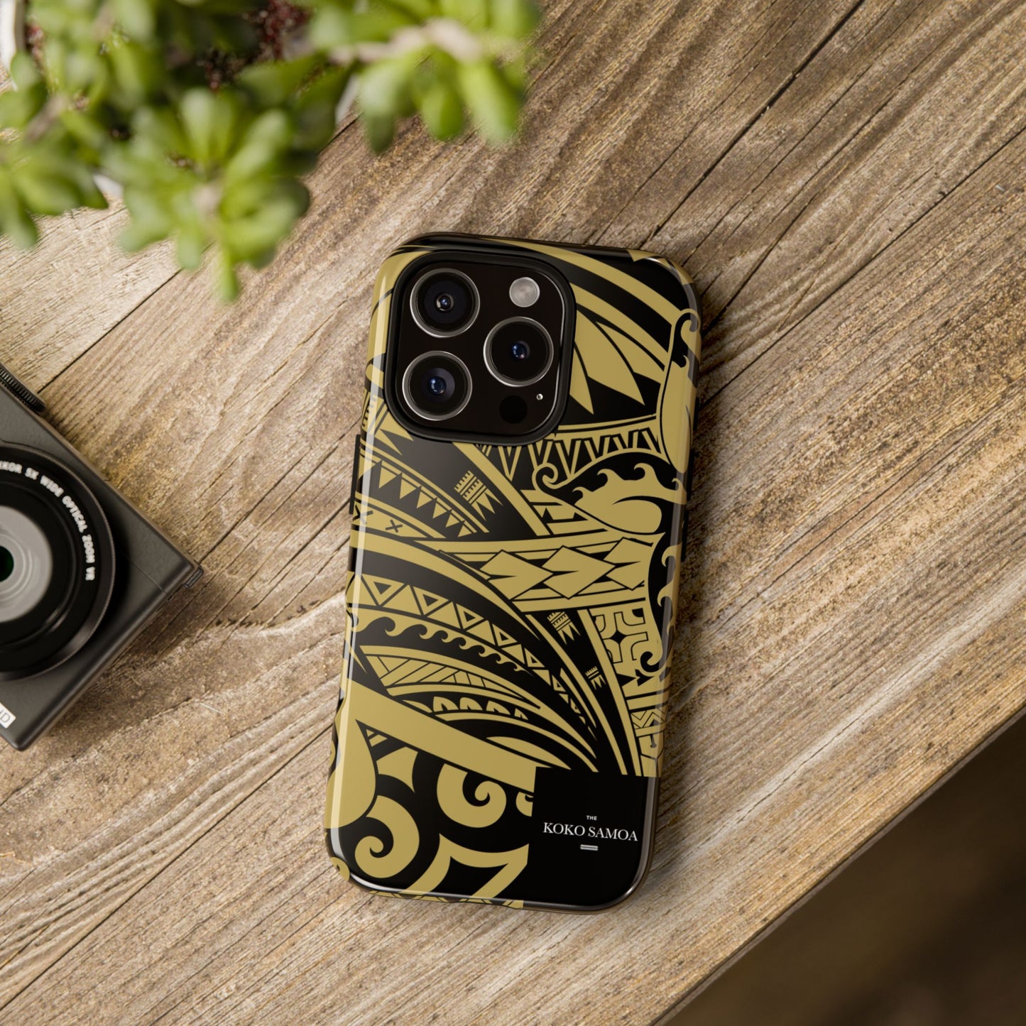iPhone Tough Phone Case - Bloom Gold - AU/NZ/USA